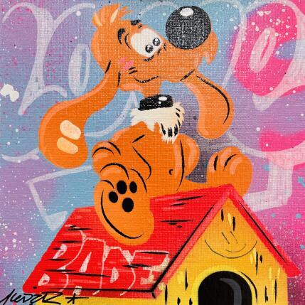 Painting Boule by Lemoine Mael | Painting Pop-art Acrylic, Graffiti Pop icons