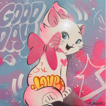 Painting Marie by Lemoine Mael | Painting Pop-art Acrylic, Graffiti Pop icons