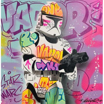 Painting Clone 5323 by Lemoine Mael | Painting Pop-art Acrylic, Graffiti Pop icons