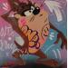 Painting Taz by Lemoine Mael | Painting Pop-art Pop icons Graffiti Acrylic