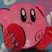 Painting Kirby by Lemoine Mael | Painting Pop-art Pop icons Graffiti Acrylic
