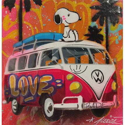 Painting Camping 4 by Lemoine Mael | Painting Pop-art Acrylic, Graffiti Pop icons