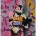 Painting Clone 76 by Lemoine Mael | Painting Pop-art Pop icons Graffiti Acrylic