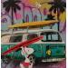 Painting Snoopy planche by Lemoine Mael | Painting Pop-art Pop icons Graffiti Acrylic