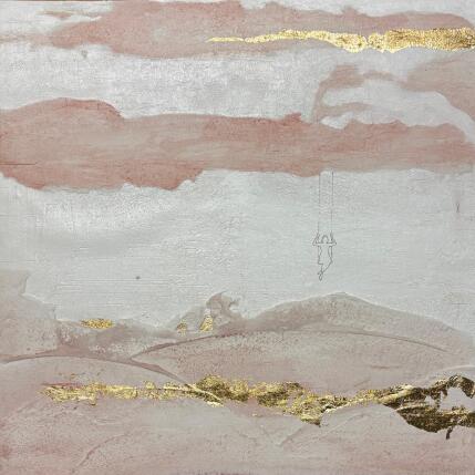 Peinture SWING par Roma Gaia | Tableau Matiérisme Acrylique, Sable Minimaliste