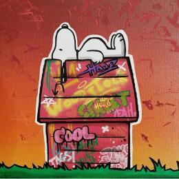 Painting Street Dreams by Rocky Chaplin | Painting Pop-art Acrylic Pop icons