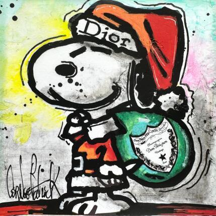 Peinture Snoopy Dom Pérignon par Cornée Patrick | Tableau Pop-art Graffiti, Huile Cinéma, Icones Pop, Scènes de vie