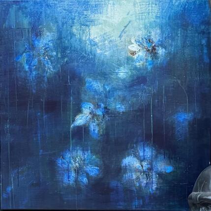 Pintura Jardin des sens por Solveiga | Pintura Impressionism Aceite, Acrílico Naturaleza