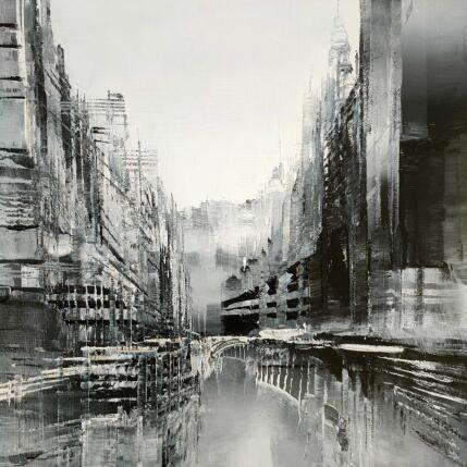 Painting Caméra obscura by Levesque Emmanuelle | Painting Oil