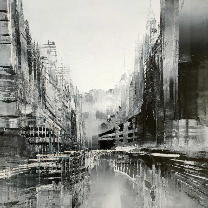 Painting Caméra obscura by Levesque Emmanuelle | Painting Oil