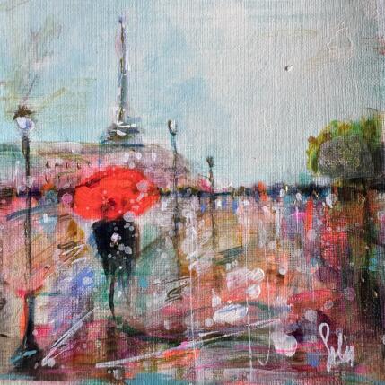 Painting Afternoon in Paris  by Solveiga | Painting  Acrylic