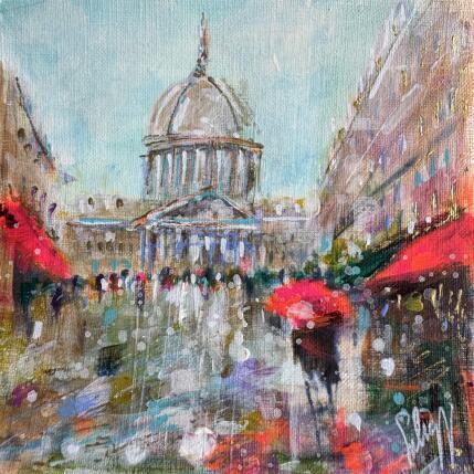 Painting Un jour à Paris  by Solveiga | Painting  Acrylic