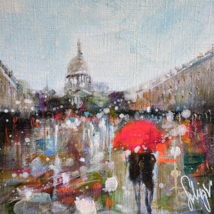 Painting Mon Paris by Solveiga | Painting Acrylic
