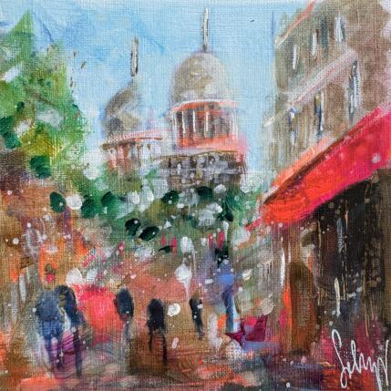 Painting Sur la butte  by Solveiga | Painting  Acrylic