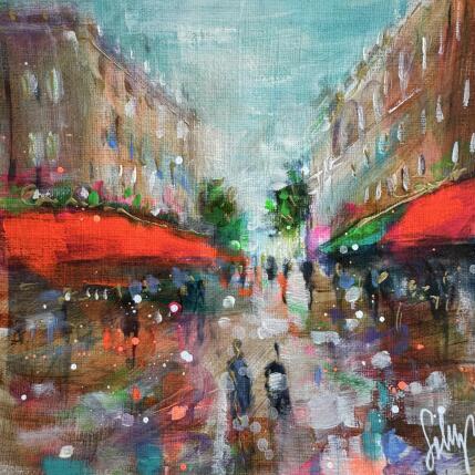 Gemälde Paris forever  von Solveiga | Gemälde  Acryl