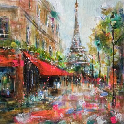 Painting La vie parisienne by Solveiga | Painting Acrylic