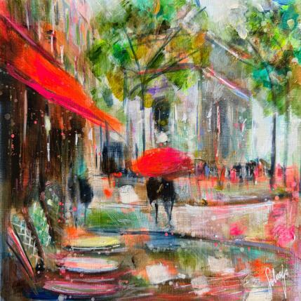 Painting Mon étoile by Solveiga | Painting Acrylic