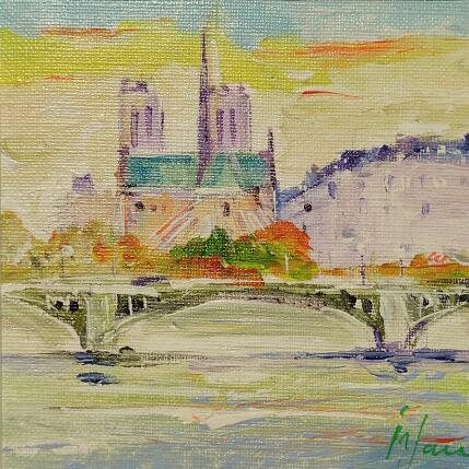 Painting La grande dame de pierre by Yavru Irfan | Painting Figurative Oil