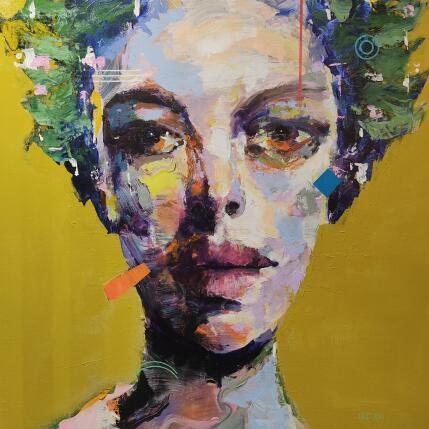 Painting Charisma by Yavru Irfan | Painting Figurative Oil