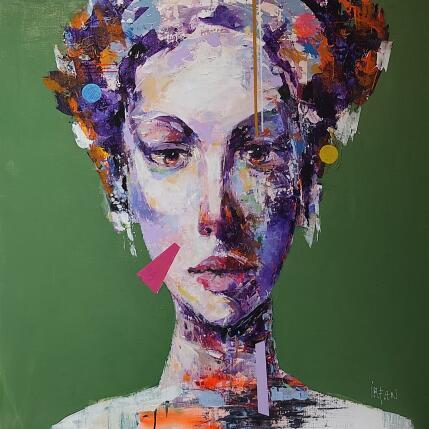 Painting Instant suspendu by Yavru Irfan | Painting Figurative Oil