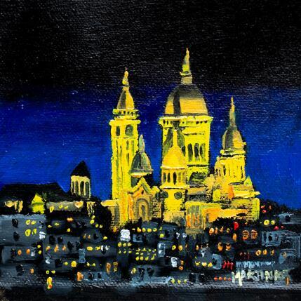 Peinture AZUL Y ORO par Rodriguez Rio Martin | Tableau Figuratif Huile Urbain