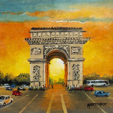 Peinture EL ARCO par Rodriguez Rio Martin | Tableau Figuratif Huile Urbain