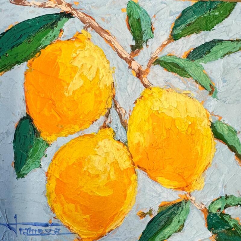 Gemälde EN EL ARBOL von Escobar Francesca | Gemälde Figurativ Natur Acryl