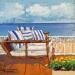 Painting RELAX EN LA PLAYA by Escobar Francesca | Painting Figurative Marine Acrylic