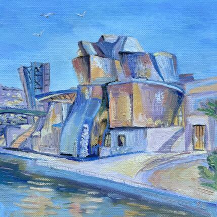 Painting Le Musée Guggenheim by Kochevykh Yulia | Painting