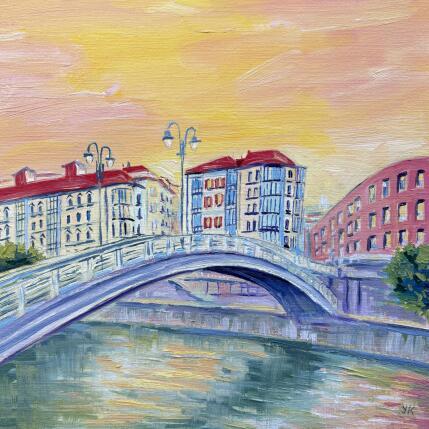 Painting Coucher de soleil by Kochevykh Yulia | Painting