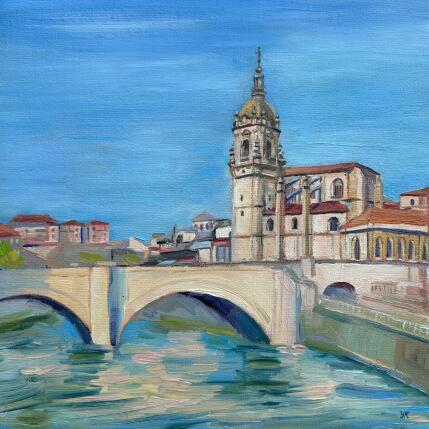 Painting Le Pont San Antón by Kochevykh Yulia | Painting