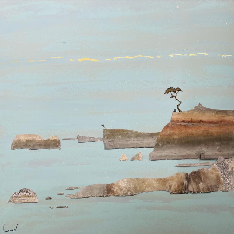 Painting Vent d'Ouest by Lemonnier  | Painting Subject matter Landscapes Acrylic Zinc