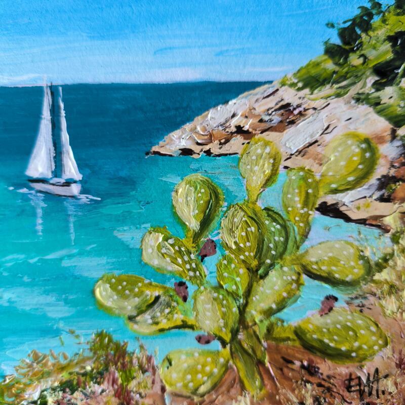 Pintura Une belle journée ! por Rey Ewa | Pintura Figurativo Paisajes Acrílico