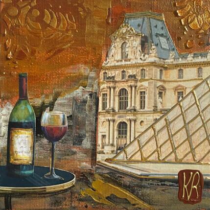 Peinture Culturel  par Romanelli Karine | Tableau Figuratif Acrylique, Collage Scènes de vie, Urbain