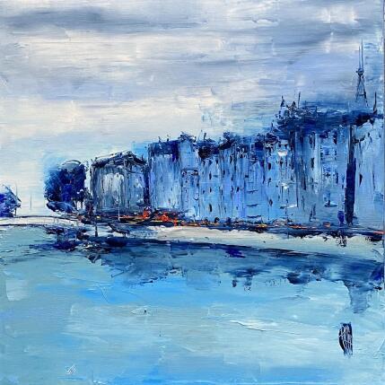 Painting Fourvière by Raffin Christian | Painting Figurative Oil Urban