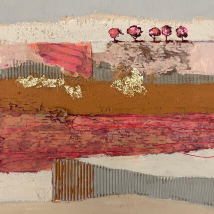 Gemälde Fondé von Ottenjann Andrea | Gemälde Abstrakt Acryl Landschaften