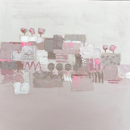 Gemälde Au milieu d’un rêve von Ottenjann Andrea | Gemälde Abstrakt Acryl Landschaften