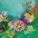 Painting Fleurs des champs by Levesque Emmanuelle | Painting Oil