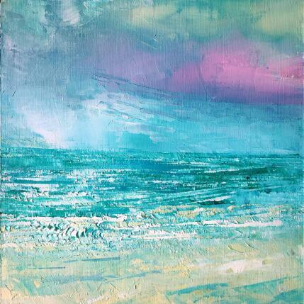 Painting Nuage rose by Levesque Emmanuelle | Painting Oil Pop icons