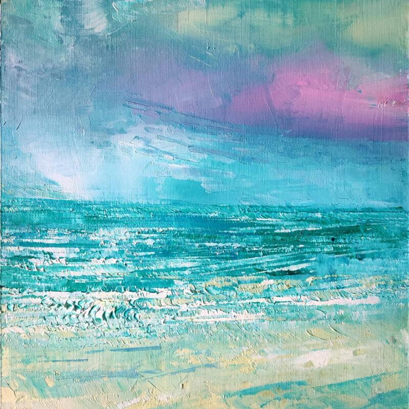 Pintura Nuage rose por Levesque Emmanuelle | Pintura Aceite