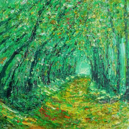 Painting Montre moi le chemin by Levesque Emmanuelle | Painting  Oil