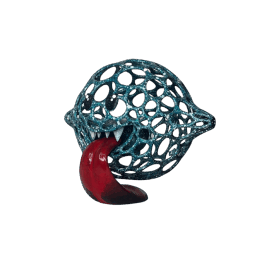 Sculpture AQUA BOO par Shenoda | Sculpture Pop-art Graffiti, Résine