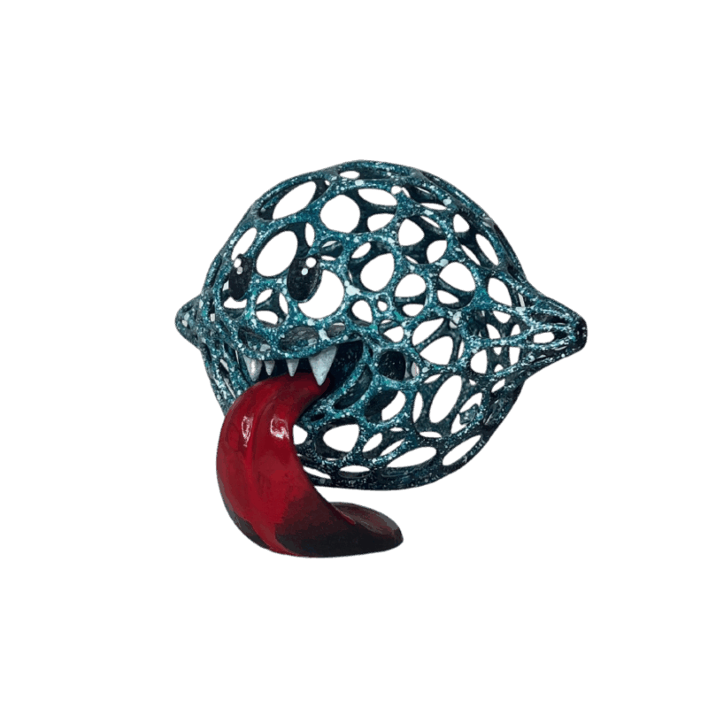 Sculpture AQUA BOO par Shenoda | Sculpture Pop-art Graffiti Résine