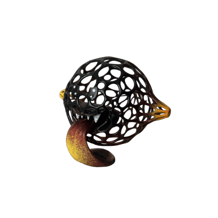 Sculpture VOLCANO BOO par Shenoda | Sculpture Pop-art Graffiti, Résine