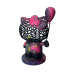 Skulptur HELLO KITTY NUIT von Shenoda | Skulptur Pop-Art Graffiti Harz