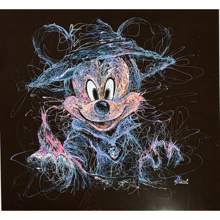 Painting Instinct disney by Pauline Dutel | Painting
