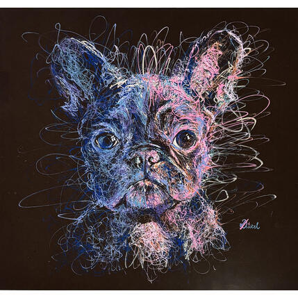 Painting Instinct joueur by Pauline Dutel | Painting