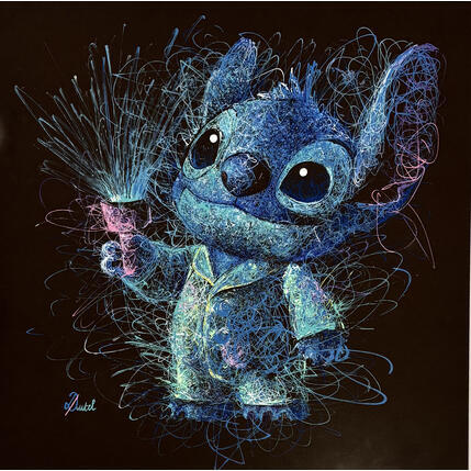 Painting Instinct mignon by Pauline Dutel | Painting