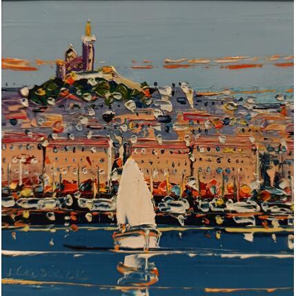 Peinture Voile dans le fort par Corbière Liisa | Tableau Figuratif Huile Paysages