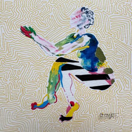 Gemälde Applaudissons von Cressanne | Gemälde Figurativ Acryl, Tinte Akt